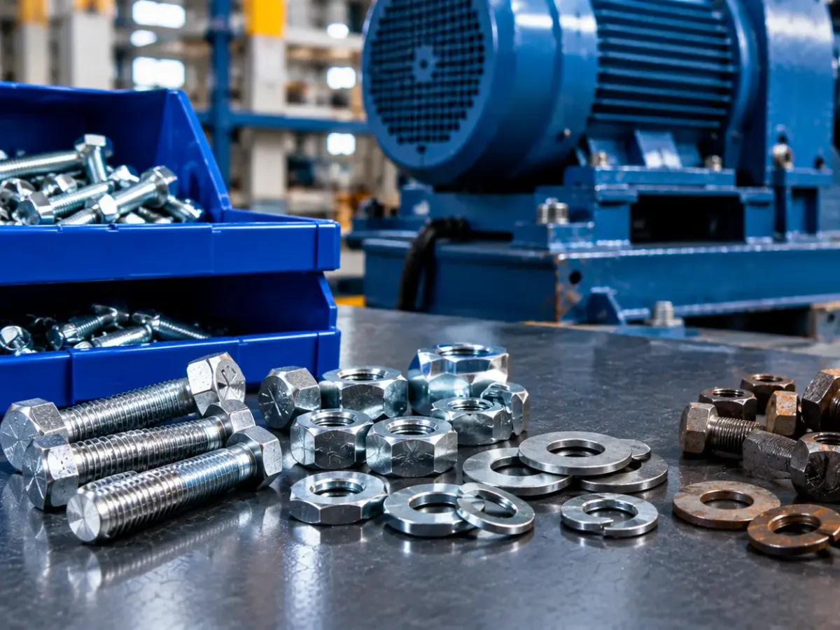 Quando substituir elementos de fixação em equipamentos industriais?