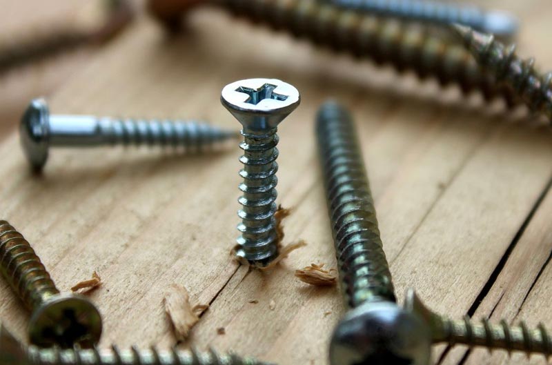 5 parafusos e fixadores mais usados